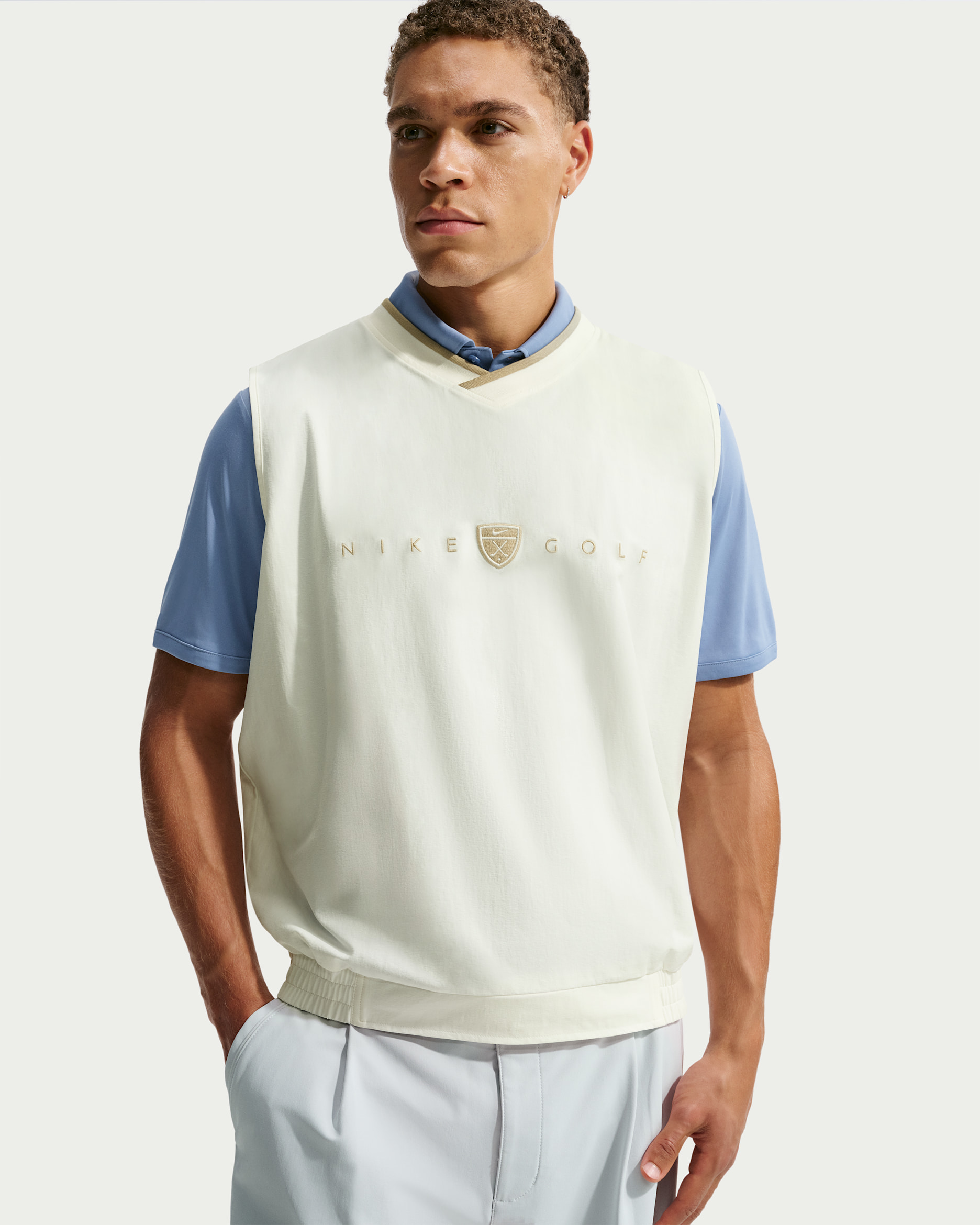 Nike Fairway Fresh Men's Dri-FIT Oversized Golf Wind Vest. Nike IL
